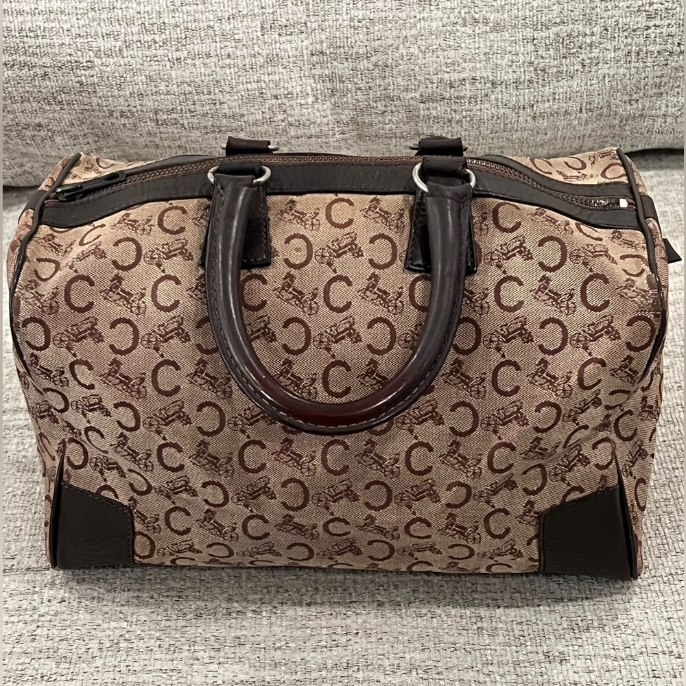 LIVE: Authentic Vintage Celine Boston Bag